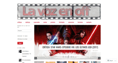 Desktop Screenshot of lavozenoff.net