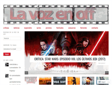 Tablet Screenshot of lavozenoff.net